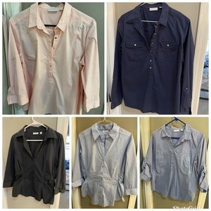 Bundle New York & Company button down shirts